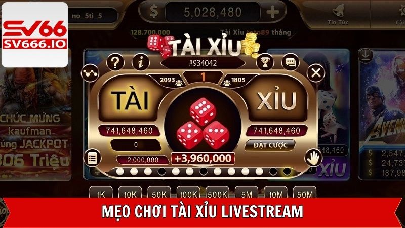 Phương pháp chơi tài xỉu live tối ưu chiến thắng